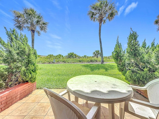 826 A1A Beach Blvd Unit 13, Saint Augustine, FL 32080 - view of patio