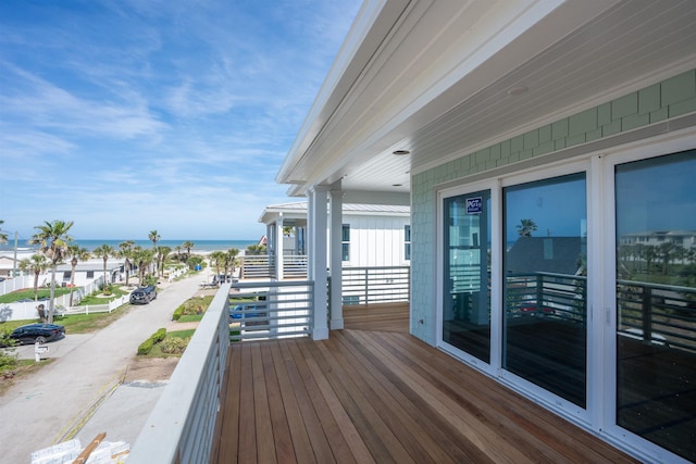 9 13th St, Saint Augustine, FL 32080 - balcony featuring a water view