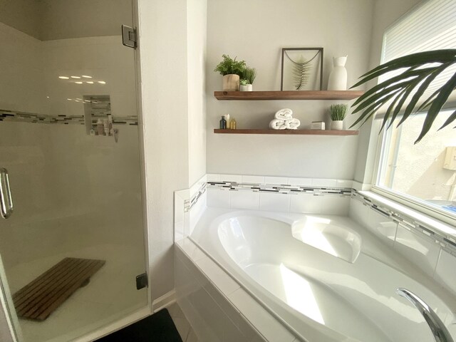 268 Sierras Loop, Saint Augustine, FL 32086 - full bath featuring a garden tub and a shower stall