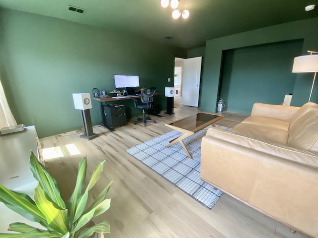 268 Sierras Loop, Saint Augustine, FL 32086 - office area with wood finished floors