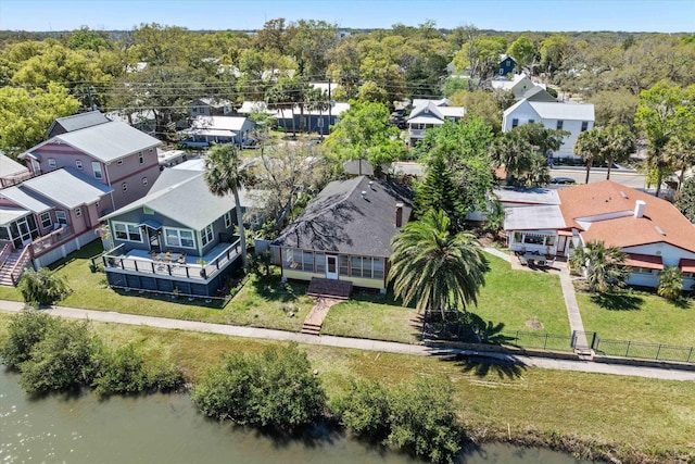 121 Washington St, Saint Augustine, FL 32084 - aerial view with a residential view and a water view