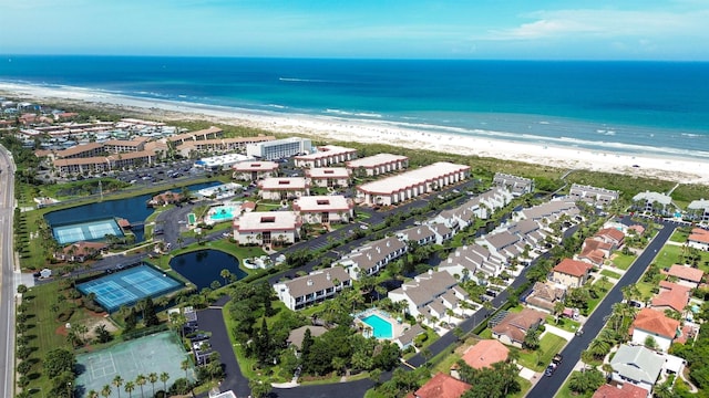 890 A1A Beach Blvd Unit 59, Saint Augustine, FL 32080 - aerial overview of property's location featuring unending shoreline