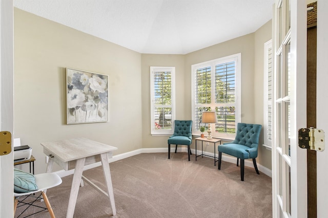 1125 S Marsh Wind Way, Ponte Vedra Beach, FL 32082 - living area with carpet floors and baseboards