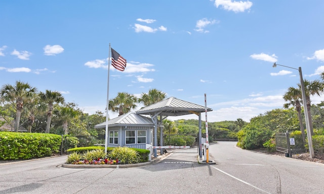 1125 S Marsh Wind Way, Ponte Vedra Beach, FL 32082 - view of community featuring a gazebo, a gate, and fence