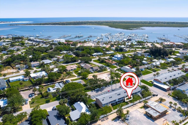 317 Flagler Blvd Unit 3A, Saint Augustine, FL 32080 - aerial view of property's location featuring a large body of water