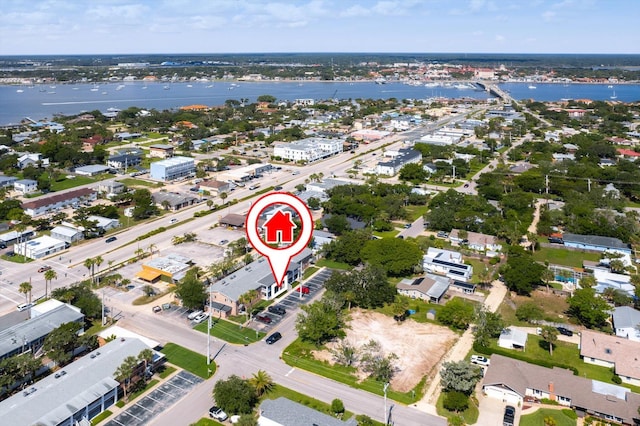 317 Flagler Blvd Unit 3A, Saint Augustine, FL 32080 - aerial view of property's location with a nearby body of water