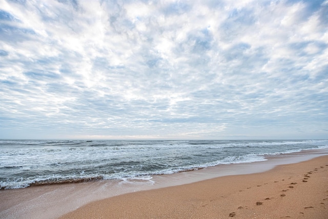 water view featuring a view of the beach