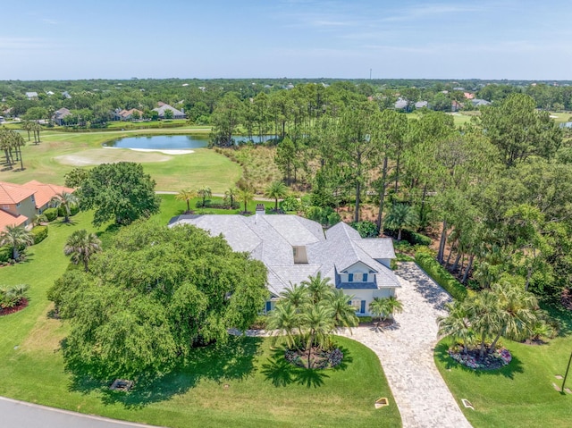 248 Marshside Dr, Saint Augustine, FL 32080 - view of subject property with a large body of water, a tree filled landscape, and a golf course