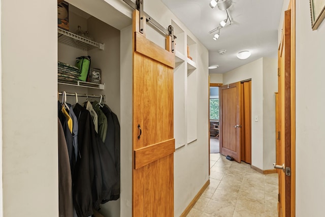 view of closet