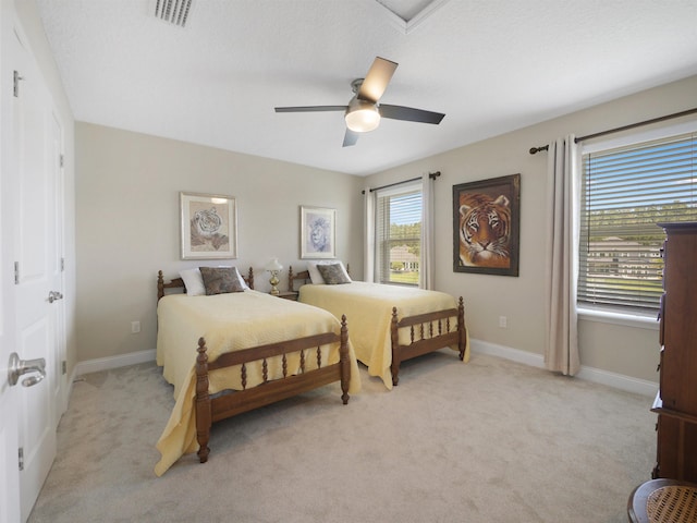 100 Coppinger Pl, Saint Johns, FL 32259 - bedroom featuring light colored carpet and ceiling fan