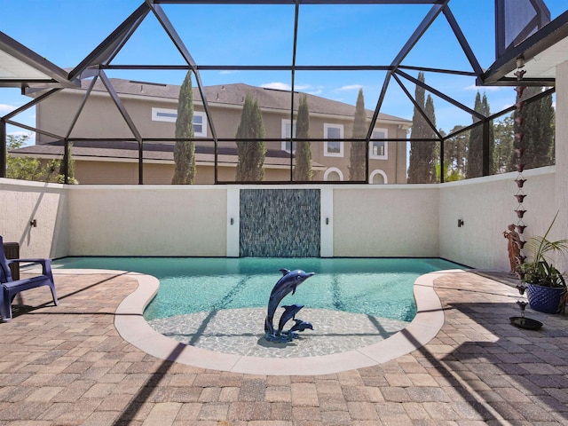 100 Coppinger Pl, Saint Johns, FL 32259 - outdoor pool featuring a lanai and a patio