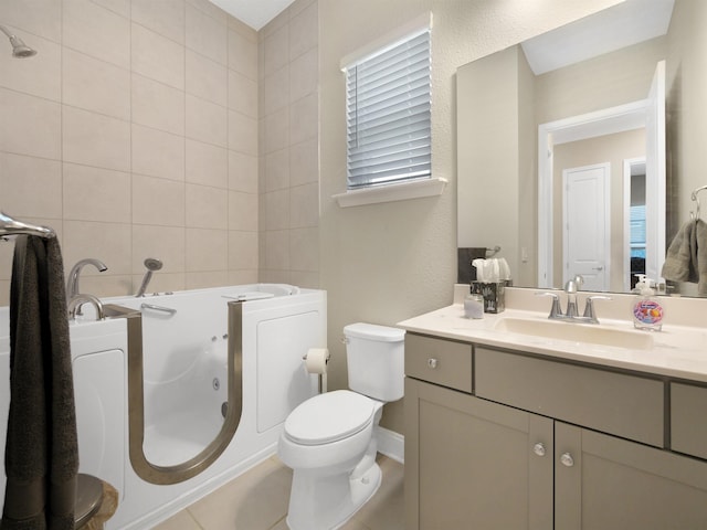 100 Coppinger Pl, Saint Johns, FL 32259 - full bathroom featuring a tub with jets and vanity