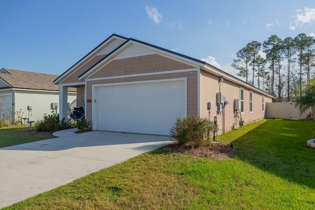 view of front of house featuring a front yard