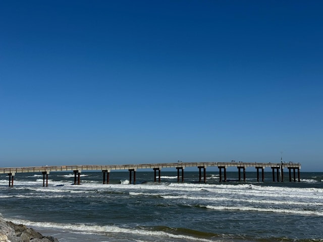 390 A1A Beach Blvd Unit 49, Saint Augustine Beach, FL 32080 - dock area with a pier and a water view