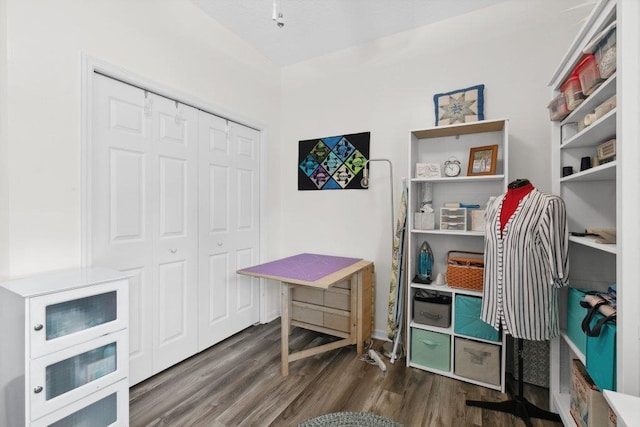 104 Laurel Wood Way Unit 202, Saint Augustine, FL 32086 - office area featuring wood finished floors