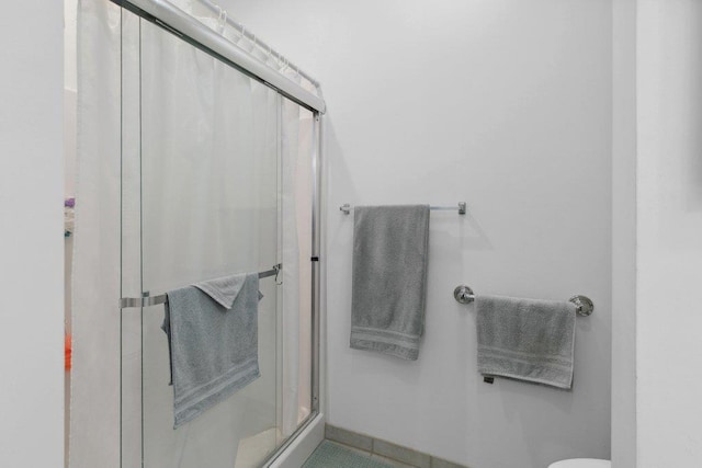 104 Laurel Wood Way Unit 202, Saint Augustine, FL 32086 - full bath featuring a shower stall and toilet