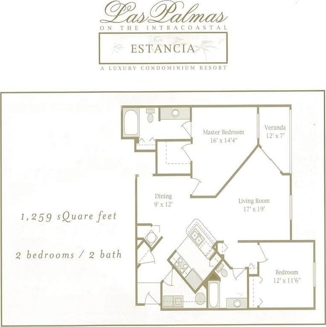 4020 Grande Vista Blvd Unit 204, Saint Augustine, FL 32084 - floor plan / room layout
