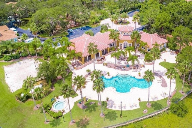 4020 Grande Vista Blvd Unit 204, Saint Augustine, FL 32084 - view from above of property with a pool