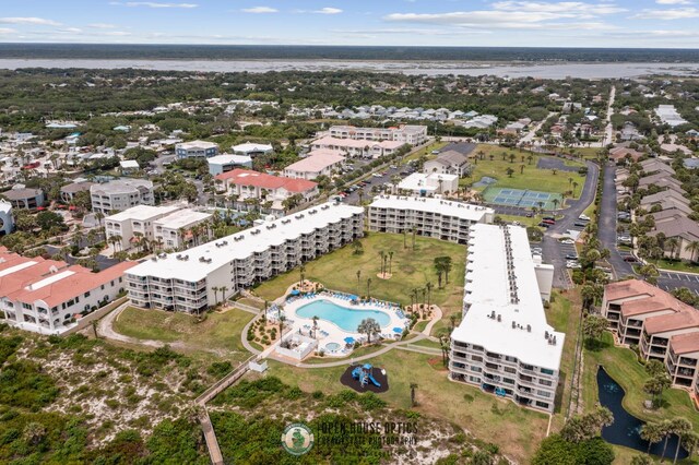 4670 A1A S Unit 1309, Saint Augustine, FL 32080 - birds eye view of property featuring a water view