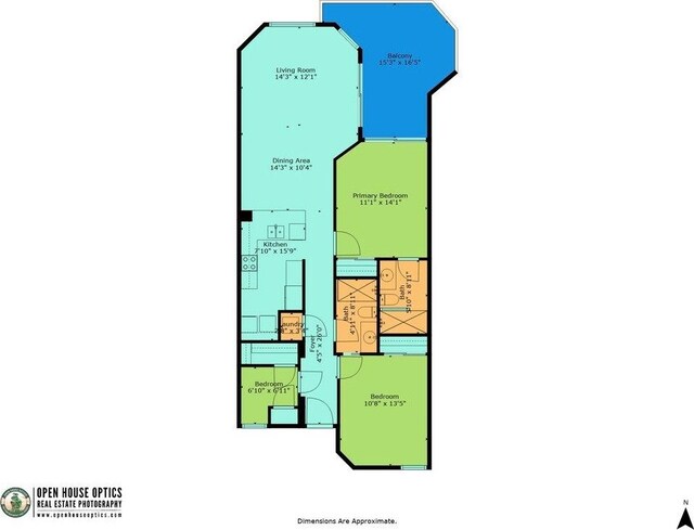 4670 A1A S Unit 1309, Saint Augustine, FL 32080 - floor plan