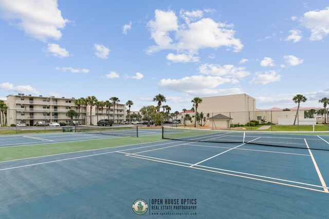 4670 A1A S Unit 1309, Saint Augustine, FL 32080 - view of tennis court with community basketball court and fence