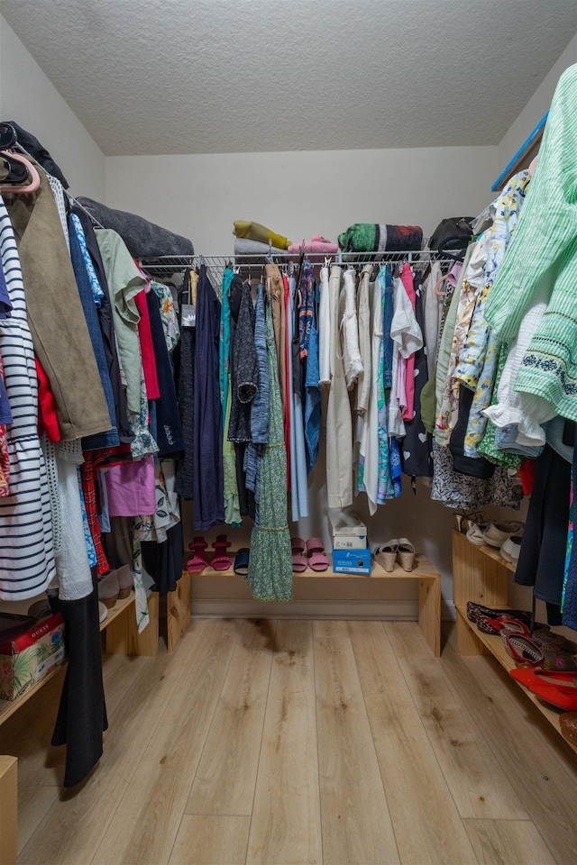 116 Serenity Bay Blvd, Saint Augustine, FL 32080 - walk in closet featuring wood-type flooring