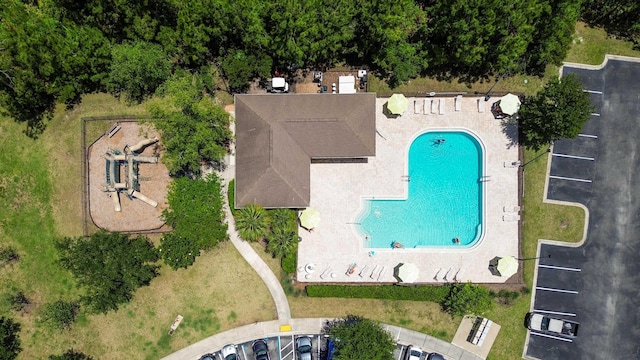 2384 Golden Lake Loop, Saint Augustine, FL 32084 - bird's eye view of a pool area