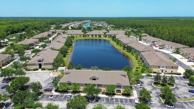 2384 Golden Lake Loop, Saint Augustine, FL 32084 - drone / aerial view of a forest and a large body of water