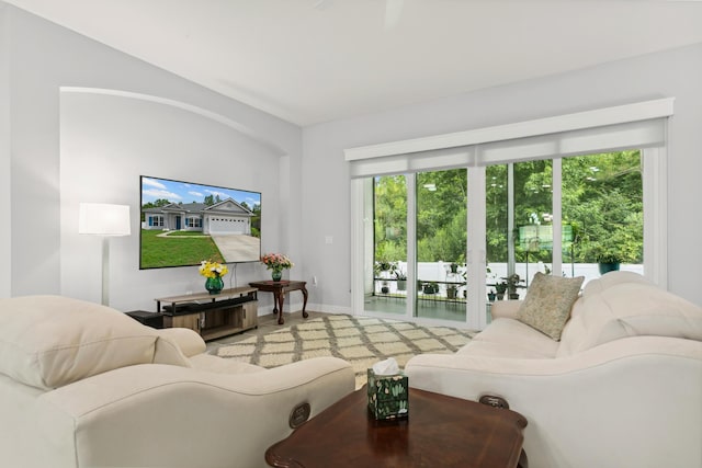 279 Spring Creek Way, Saint Augustine, FL 32095 - living area featuring baseboards