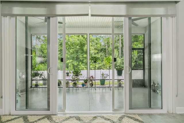 279 Spring Creek Way, Saint Augustine, FL 32095 - doorway featuring a water view