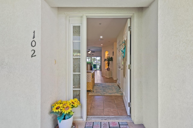 264 Gibraltar Ct Unit 102, Saint Augustine, FL 32080 - view of exterior entry featuring stucco siding