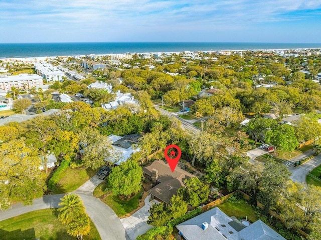 36 Lee Dr, Saint Augustine, FL 32080 - aerial overview of property's location with a large body of water