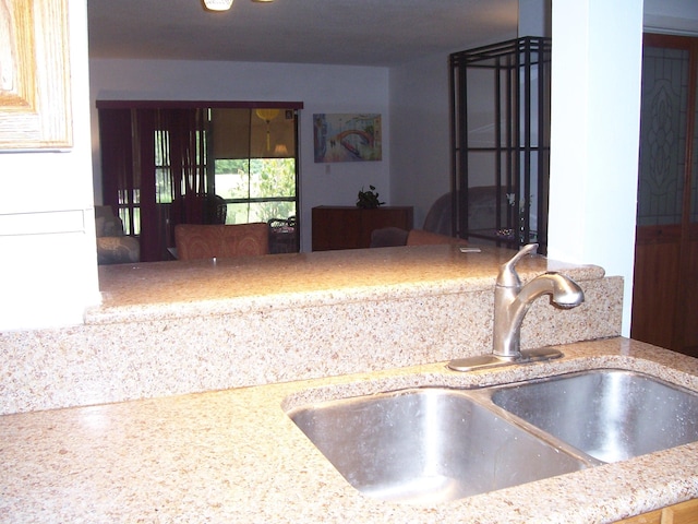 kitchen with a sink