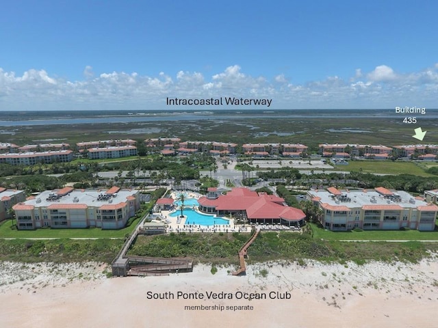 435 N Ocean Grande Dr Unit 104, Ponte Vedra Beach, FL 32082 - bird's eye view of a nearby body of water