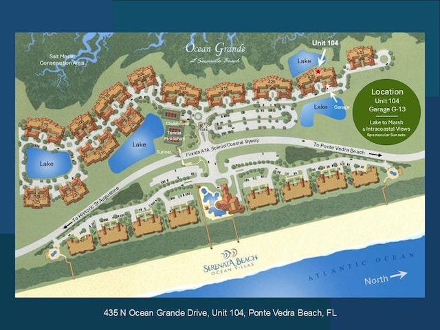 435 N Ocean Grande Dr Unit 104, Ponte Vedra Beach, FL 32082 - map / location