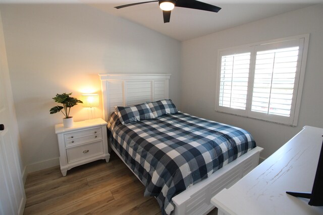 24 Aledo Ct, Saint Augustine, FL 32086 - bedroom featuring wood finished floors and a ceiling fan