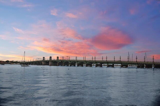13 Court Edna, Saint Augustine, FL 32084 - water view featuring a notable bridge