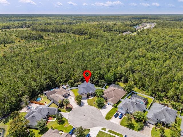 153 Savanna Preserve Ct, Saint Augustine, FL 32095 - view of property location featuring a forest and nearby suburban area