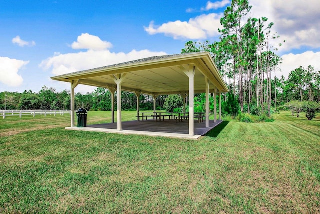 153 Savanna Preserve Ct, Saint Augustine, FL 32095 - view of yard featuring a gazebo