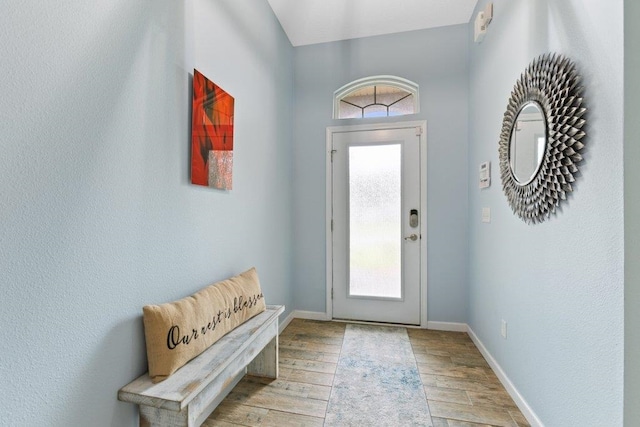 132 Fallen Timber Way, Saint Augustine, FL 32084 - entryway with light wood-style flooring and baseboards
