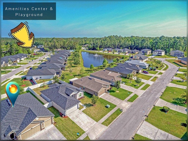 132 Fallen Timber Way, Saint Augustine, FL 32084 - aerial view of residential area featuring a large body of water
