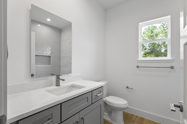 1 Clementon Ln, Palm Coast, FL 32137 - bathroom with vanity and wood finished floors