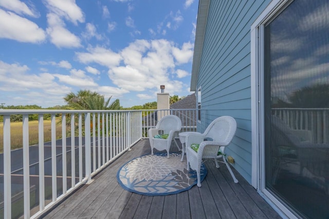 517 Weeping Willow Ln, Saint Augustine, FL 32080 - view of deck