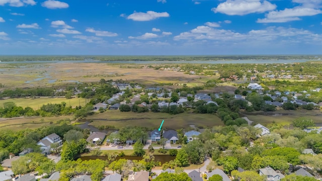 517 Weeping Willow Ln, Saint Augustine, FL 32080 - aerial view of property and surrounding area with nearby suburban area