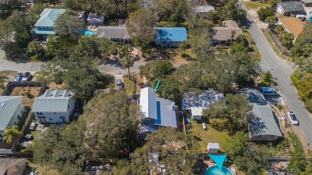 bird's eye view featuring a residential view