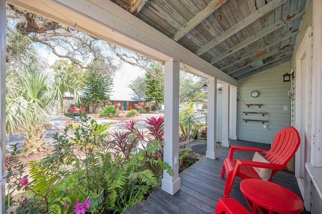 73 Kings Ferry Way, Saint Augustine, FL 32084 - deck featuring a porch