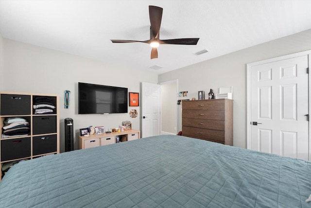839 Lightsey Crossing Ln, Saint Augustine, FL 32084 - bedroom featuring ceiling fan