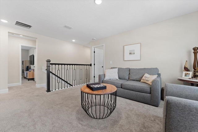 839 Lightsey Crossing Ln, Saint Augustine, FL 32084 - living room with carpet floors and recessed lighting
