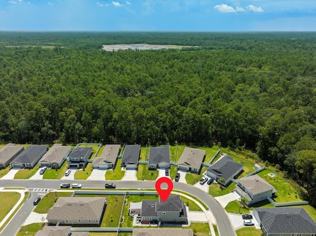 839 Lightsey Crossing Ln, Saint Augustine, FL 32084 - aerial view of residential area with a heavily wooded area