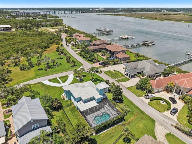 104 Fiddler Crab Ln, Saint Augustine, FL 32080 - aerial view of a nearby body of water and a notable bridge